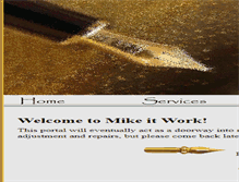Tablet Screenshot of mikeitwork.com